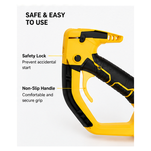 20V Cordless Pole Saw with Telescopic Extension