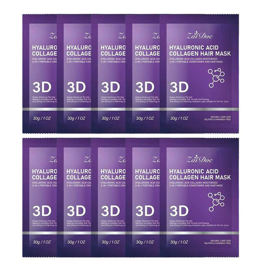 Mascarilla capilar de colágeno 3D (paquete de 5 unidades)
