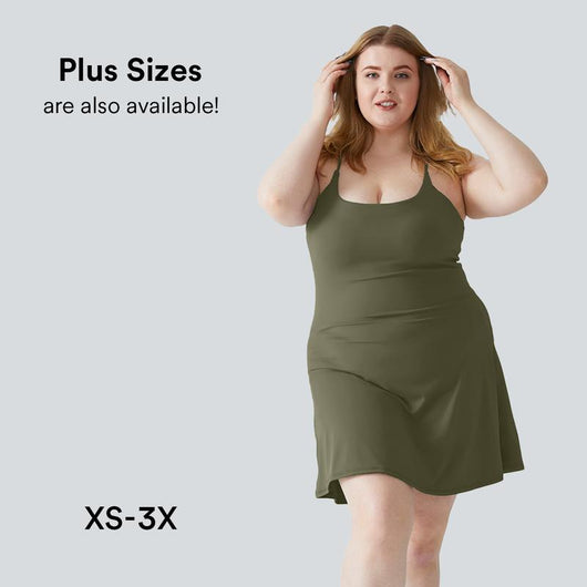 Vestido Activo Sin Espalda - Fácil de Poner