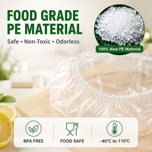 Elastic Disposable Food Covers Set