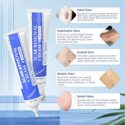 Crema profesional para eliminar cicatrices