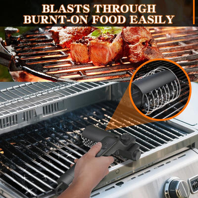 Cepillo eléctrico para parrilla mejorado