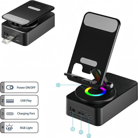 Soporte para teléfono 5 en 1