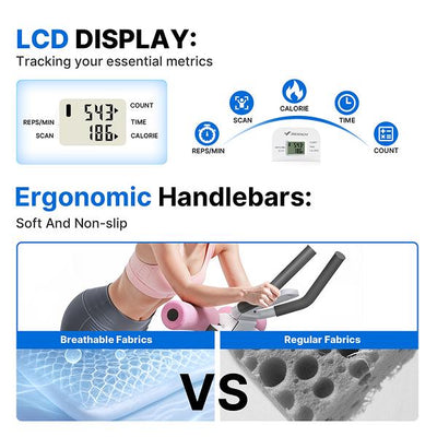 Entrenador Abdominal de Doble Vía