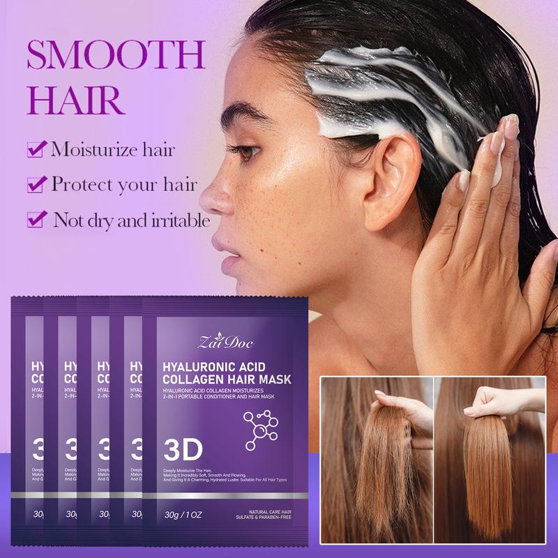 3D collagen hair mask (pack of 5pcs)