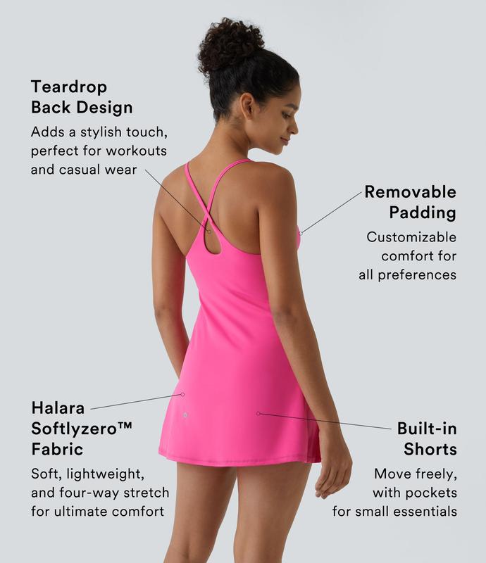 Backless Active Dress-Easy Peezy