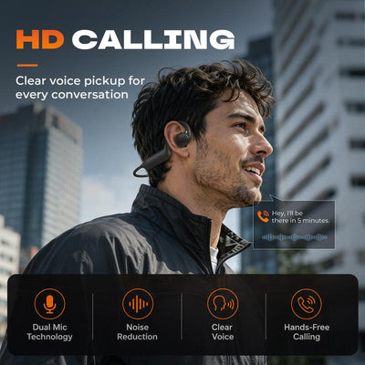 Headphones With 8MP EIS Stabilized Camera