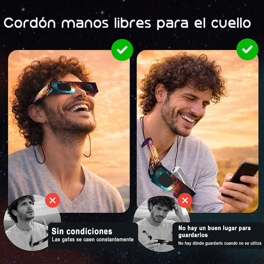 Gafas Eclipse Solar Homologadas