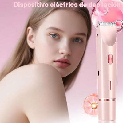 Afeitadora eléctrica para mujer de 2 en 1