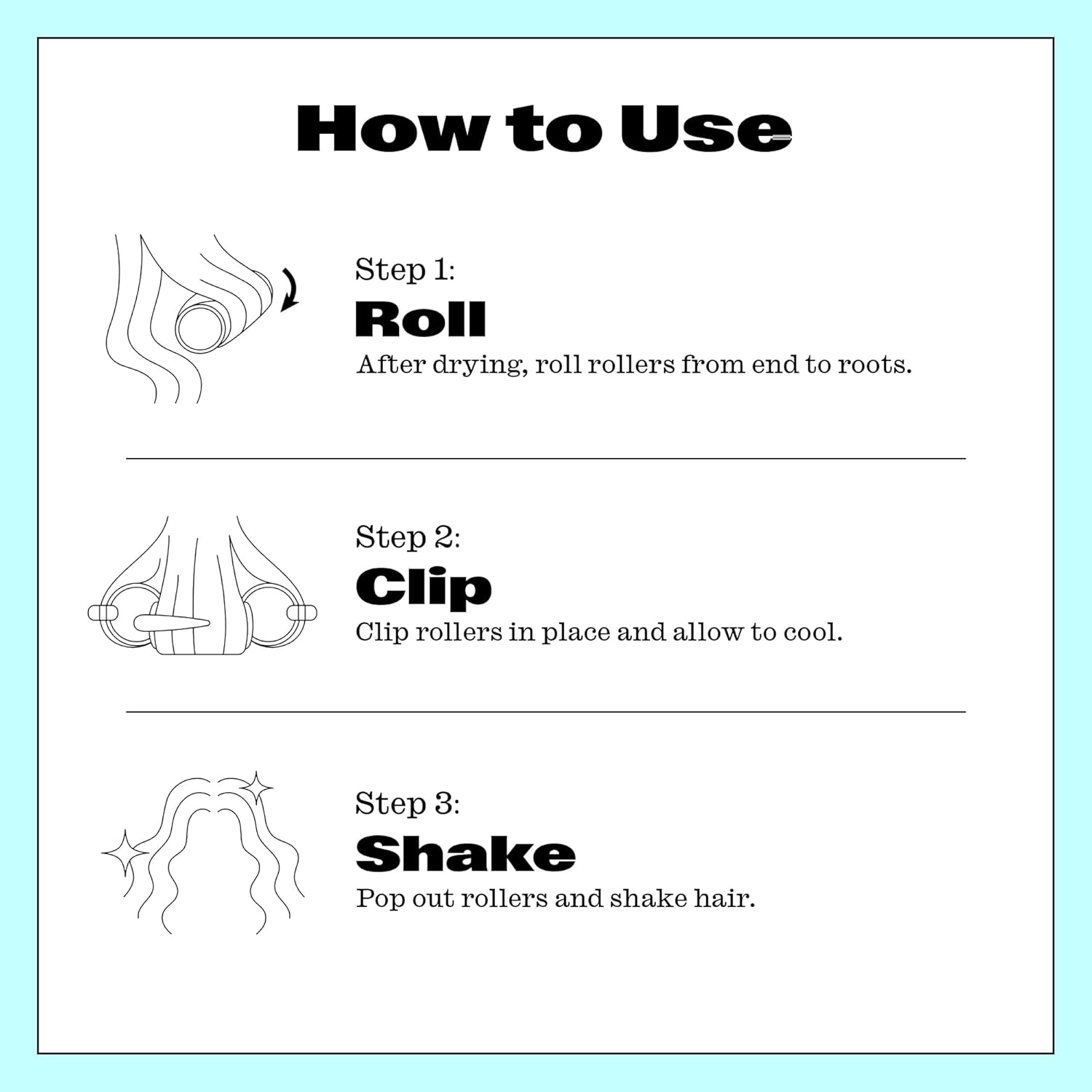 Beauty Self-Grip Hair Rollers