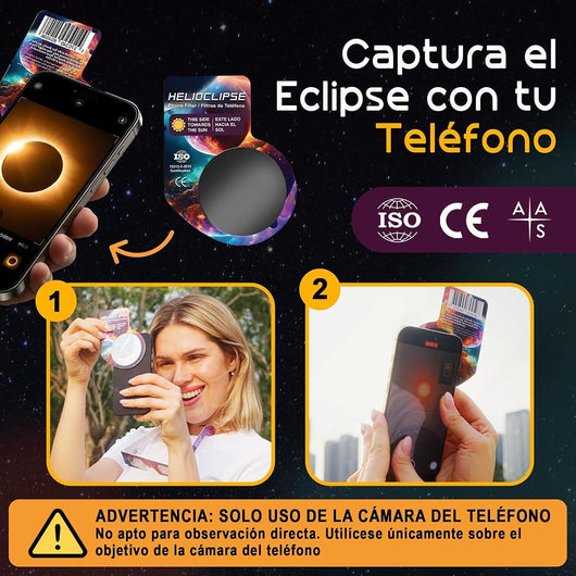 Gafas Eclipse Solar Homologadas