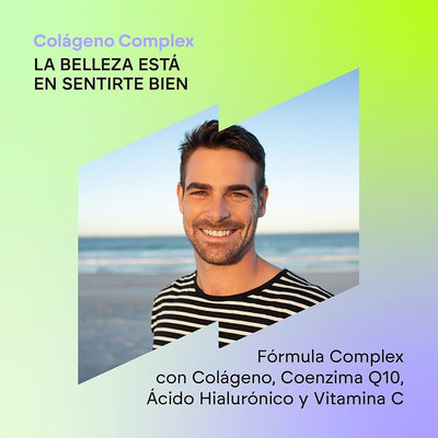 Nutralie Colageno Complex + Ácido Hialurónico + Coencima Q10 60caps