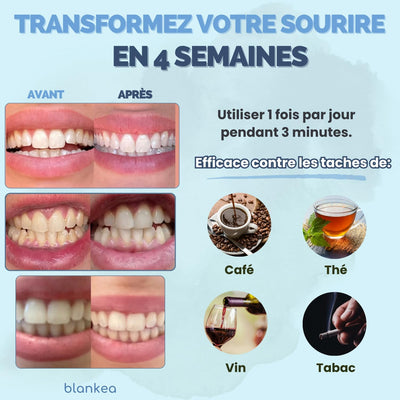 Blankea Poudre de blanchiment des dents Pro