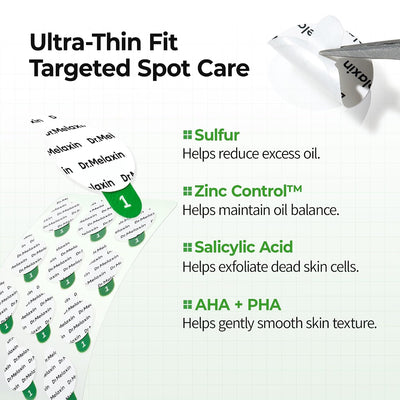 S-ZINC ZERO-FIT - Spot Patches