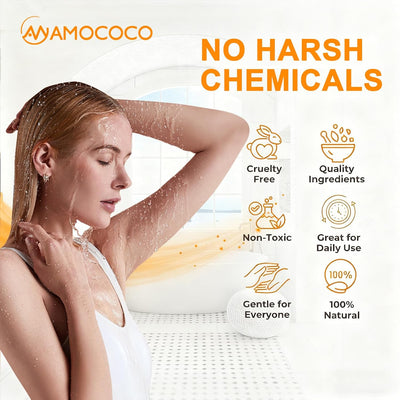 Gel de baño con vitamina C y cúrcuma de naranja
