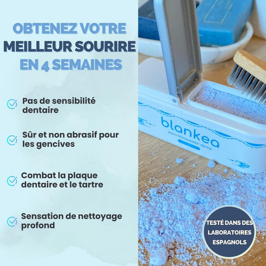 Blankea Poudre de blanchiment des dents Pro