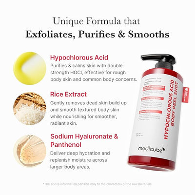 Body Peel Shot à l'Acide Hypochloreux