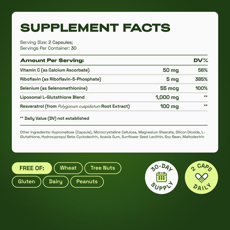 Liposomal Glutathione Supplement