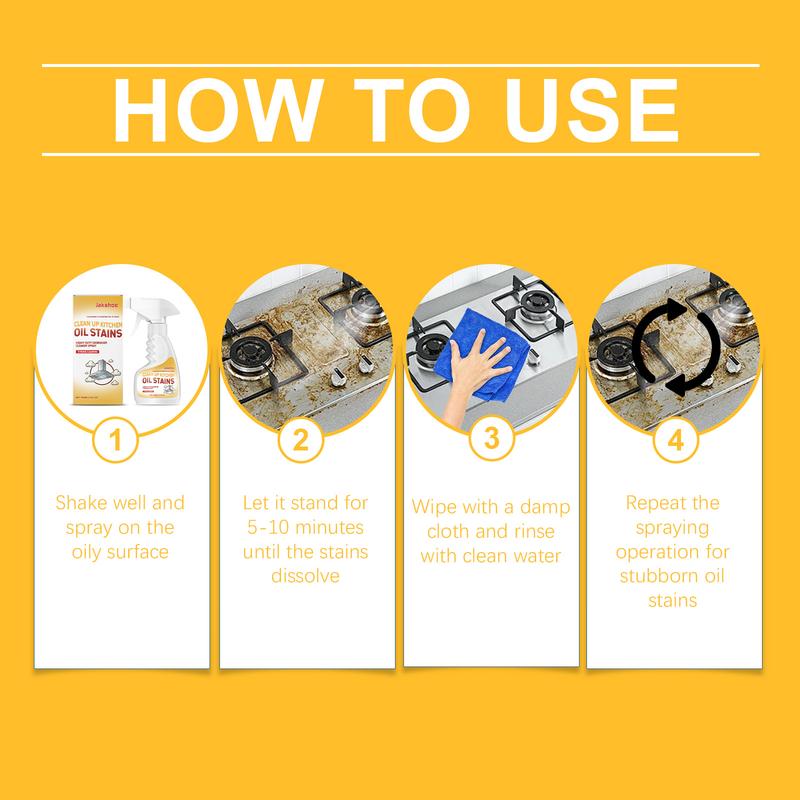 Oil Removal Cleaning Spray