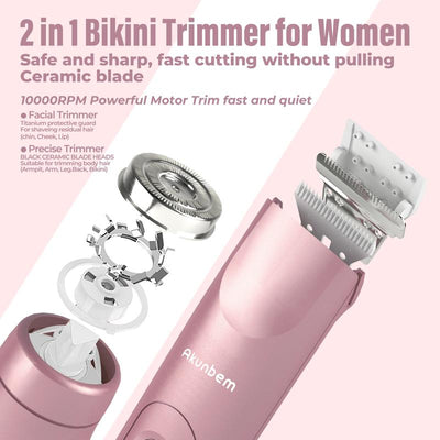 Recortadora de bikini para mujer