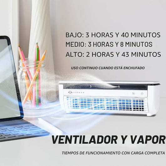 Ventilador de nebulización de refrigeración ICEBOX