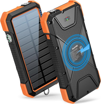 Batería externa solar