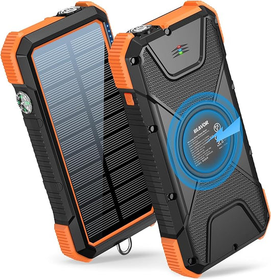 Batería externa solar