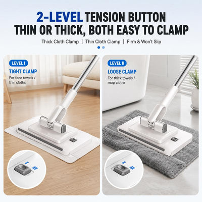 Extendable Telescopic Disposable Flat Clip Mop