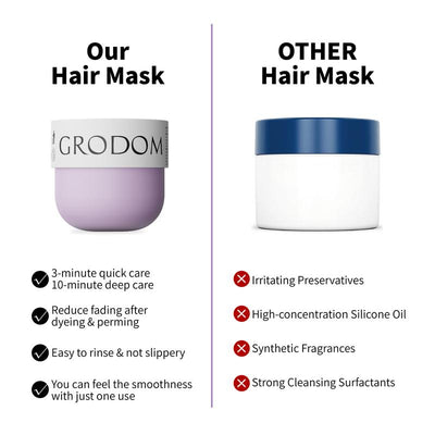 Mascarilla capilar reparadora de queratina