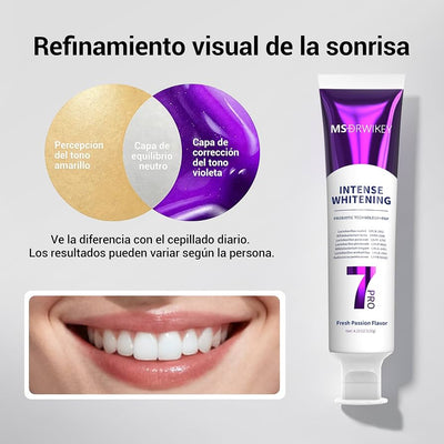 Pasta dental blanqueadora 7-Pro