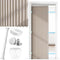 No Drilling Door Curtain