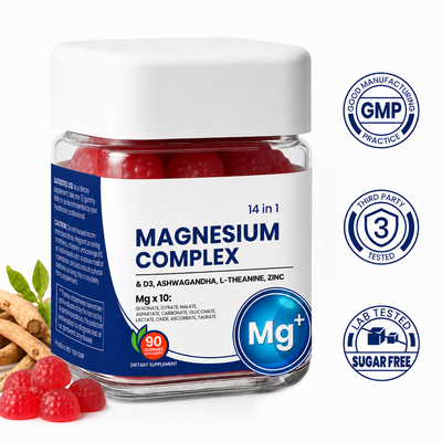 Gominolas de magnesio 14 en 1