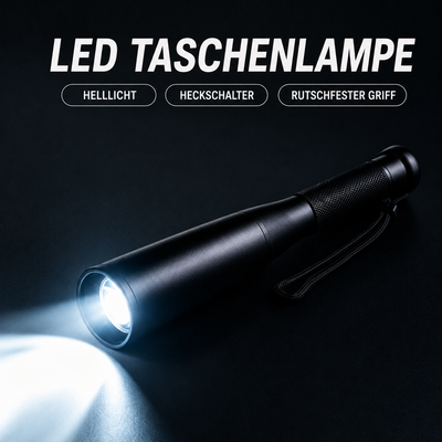 LED Taschenlampe aus Aluminiumlegierung