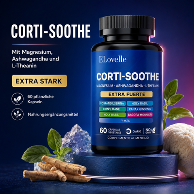 Set mit 60 + 60 Kapseln Myo-Inositol und Cortisol