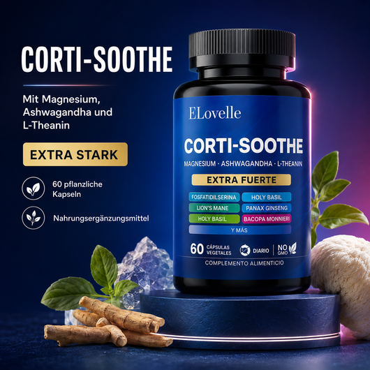 Set mit 60 + 60 Kapseln Myo-Inositol und Cortisol