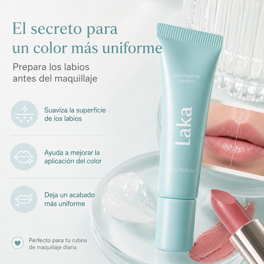 Máscara de labios calmante