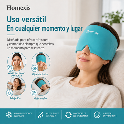 Máscara de refrigeración, gorro de enfriamiento