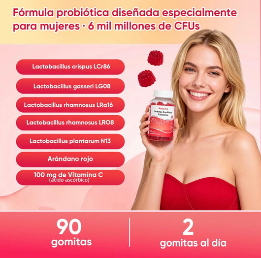 Gomitas Balance Femenino