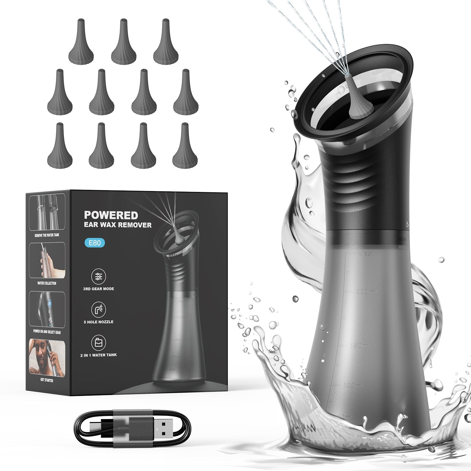 Electric Ear Flushing Washer