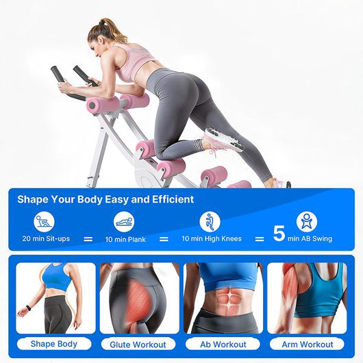 Entrenador Abdominal de Doble Vía