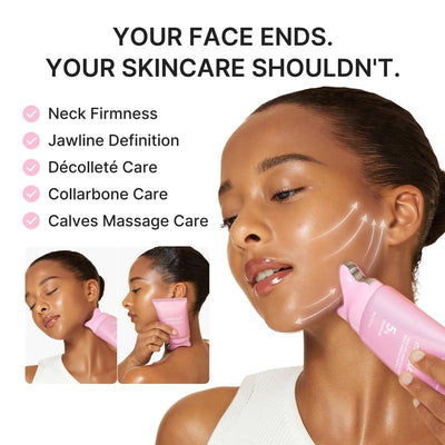 Crema para arrugas del cuello con PDRN y colágeno (con aplicador Gua Sha)