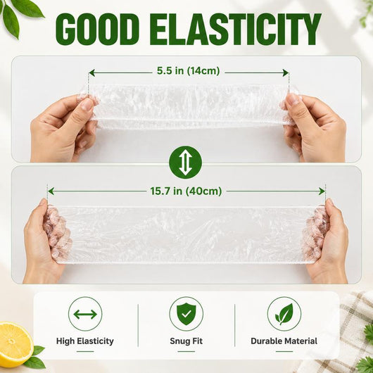 Elastic Disposable Food Covers Set