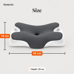 Ergonomic Cervical Pillow with Cooling Cover