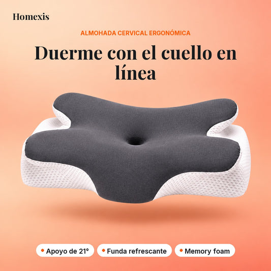 Almohada cervical ergonómica Homexis