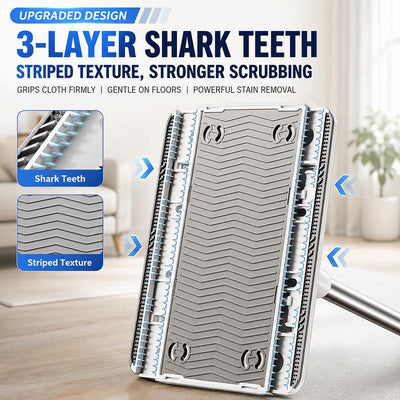 Extendable Telescopic Disposable Flat Clip Mop