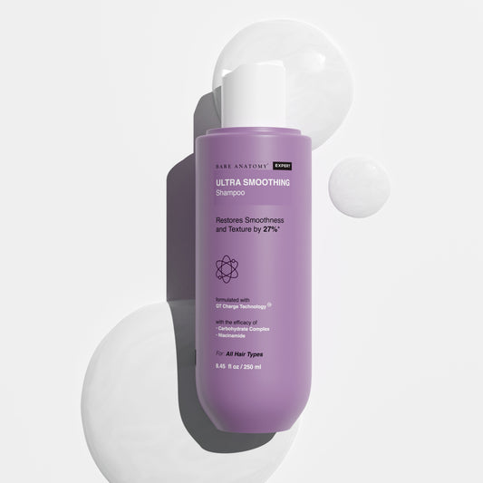 Bare Anatomy Ultra Smoothing shampoo, hair mask and serum set